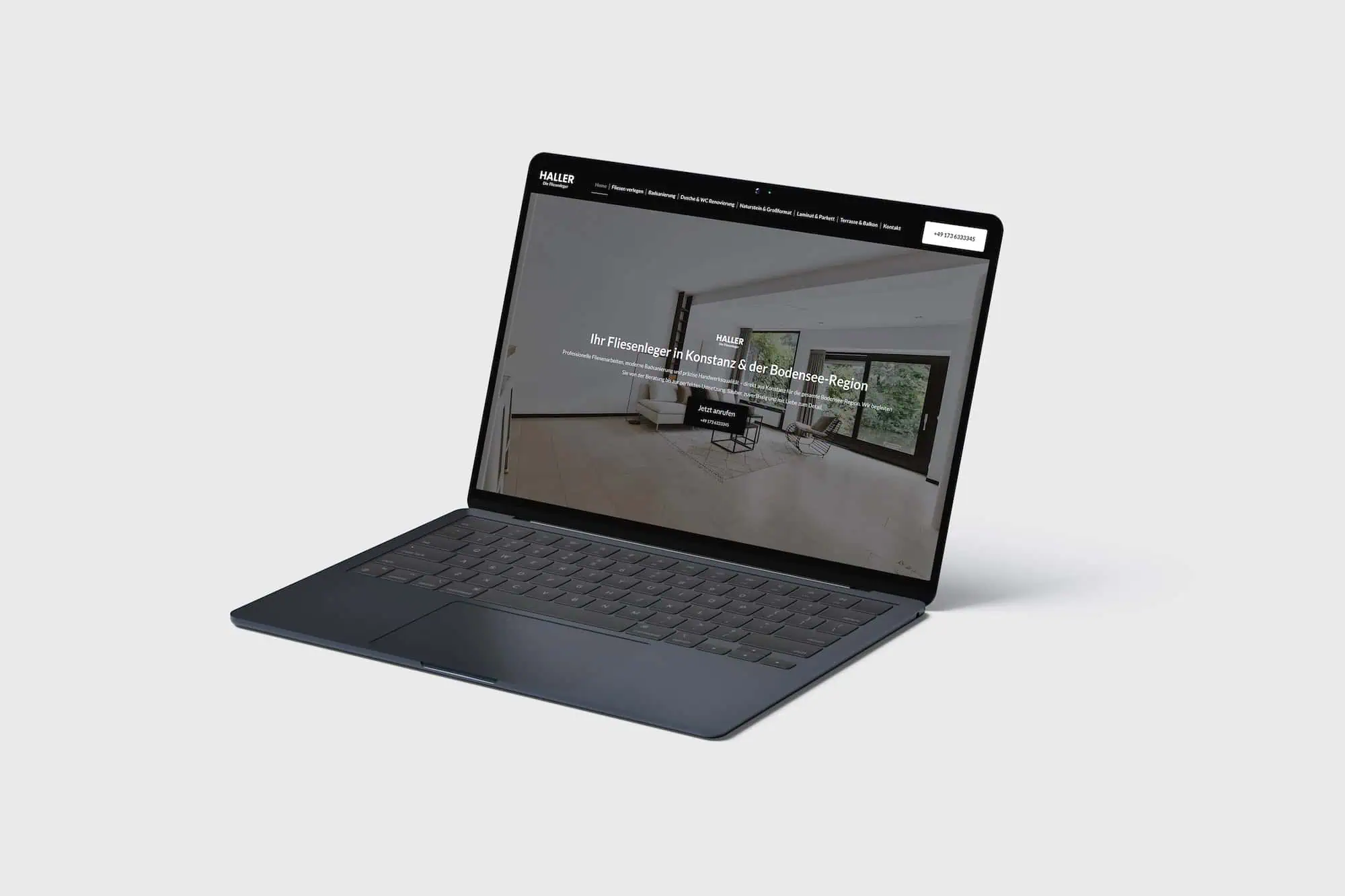 Website für eine Trockenbaufirma in Konstanz – Webdesign von LEOSA